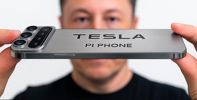 tesla pi phone